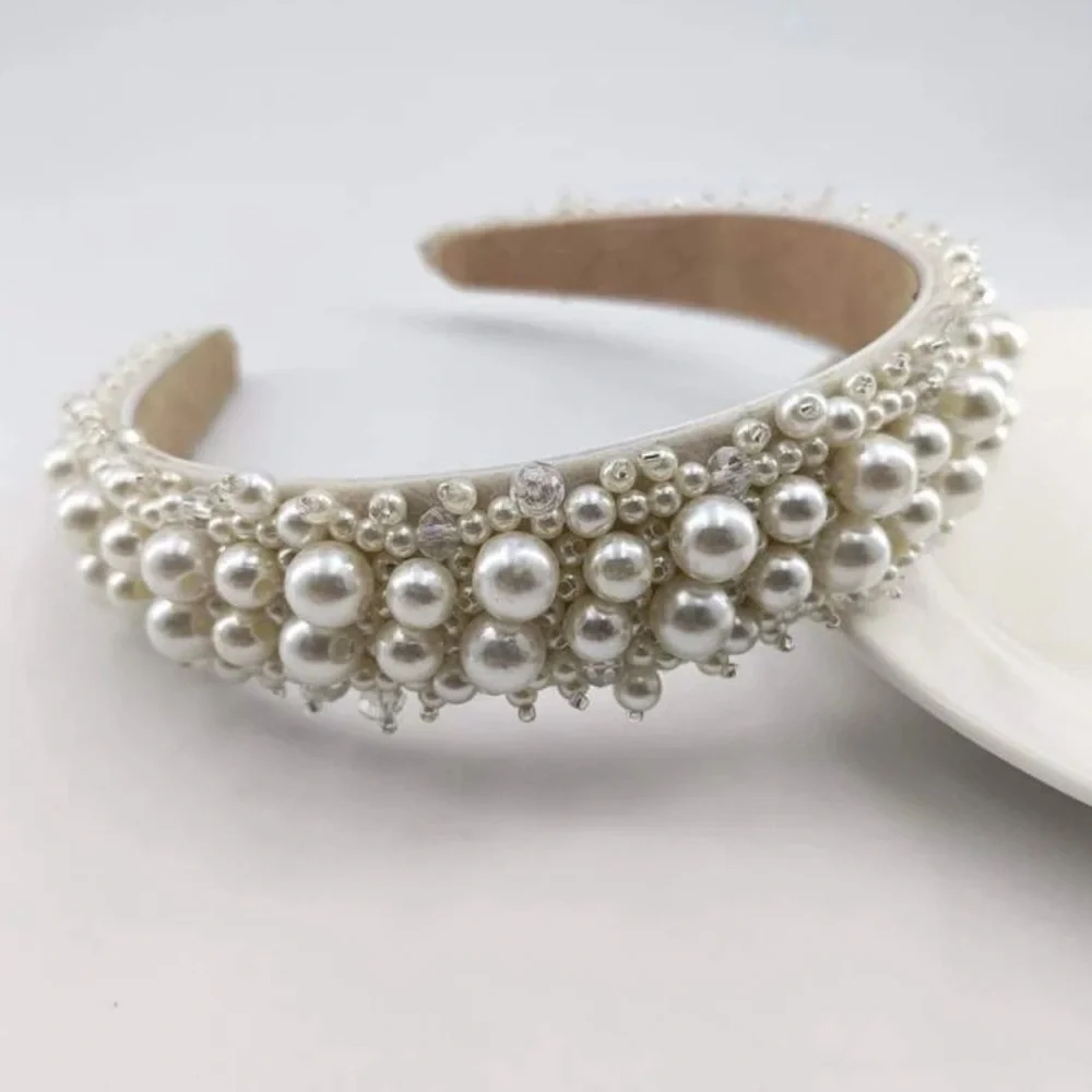NEW Faux Pearl Decor Headband 🔥🔥